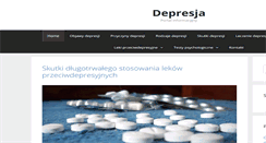Desktop Screenshot of depresjaza.pl